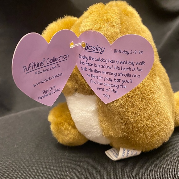 Puffkins-Bulldog, Bodley- Vintage with tag - Picture 3 of 3